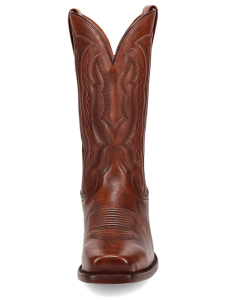 Dan Post DP3355 Mens WADE Snip Toe Western Boot Brown front view. If you need any assistance with this item or the purchase of this item please call us at five six one seven four eight eight eight zero one Monday through Saturday 10:00a.m EST to 8:00 p.m EST