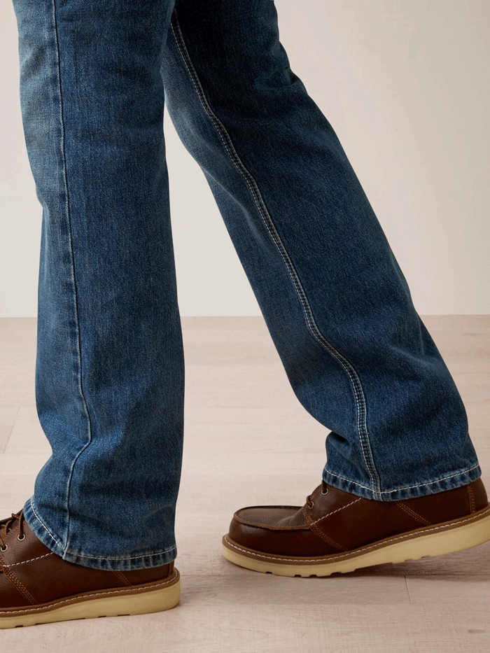 Ariat 10044378 Mens M7 Slim Griffen Straight Jean Brighton front view. If you need any assistance with this item or the purchase of this item please call us at five six one seven four eight eight eight zero one Monday through Saturday 10:00a.m EST to 8:00 p.m EST