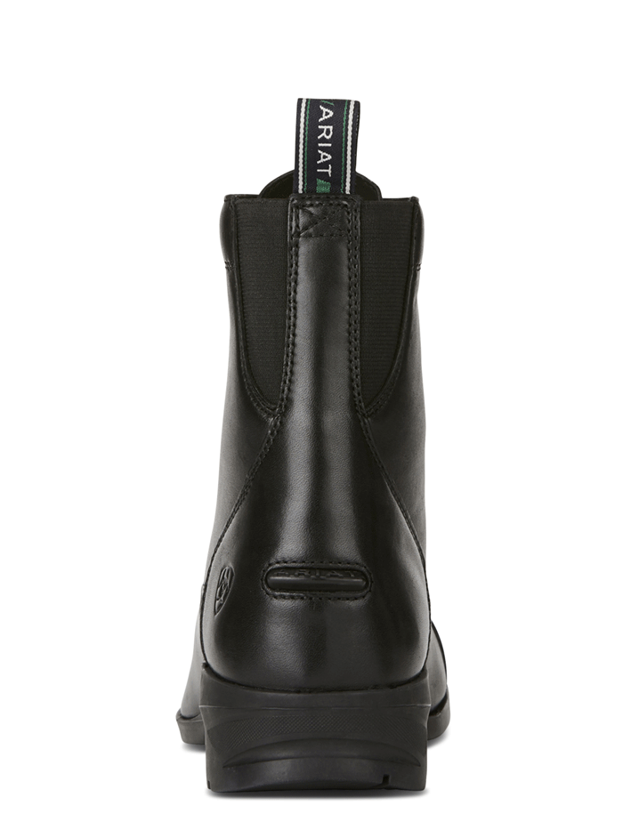 Ariat 10020123 Womens Heritage IV Lace Up Paddock Boot Black front and back view of pair. If you need any assistance with this item or the purchase of this item please call us at five six one seven four eight eight eight zero one Monday through Saturday 10:00a.m EST to 8:00 p.m EST
