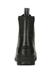 Ariat 10020123 Womens Heritage IV Lace Up Paddock Boot Black back view. If you need any assistance with this item or the purchase of this item please call us at five six one seven four eight eight eight zero one Monday through Saturday 10:00a.m EST to 8:00 p.m EST