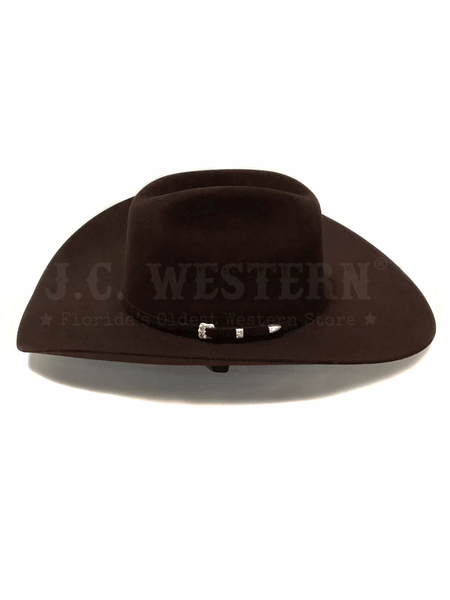 Serratelli VEGASE5BCV 8X Felt Western Hat Black Cherry Velvet side view. If you need any assistance with this item or the purchase of this item please call us at five six one seven four eight eight eight zero one Monday through Saturday 10:00a.m EST to 8:00 p.m EST