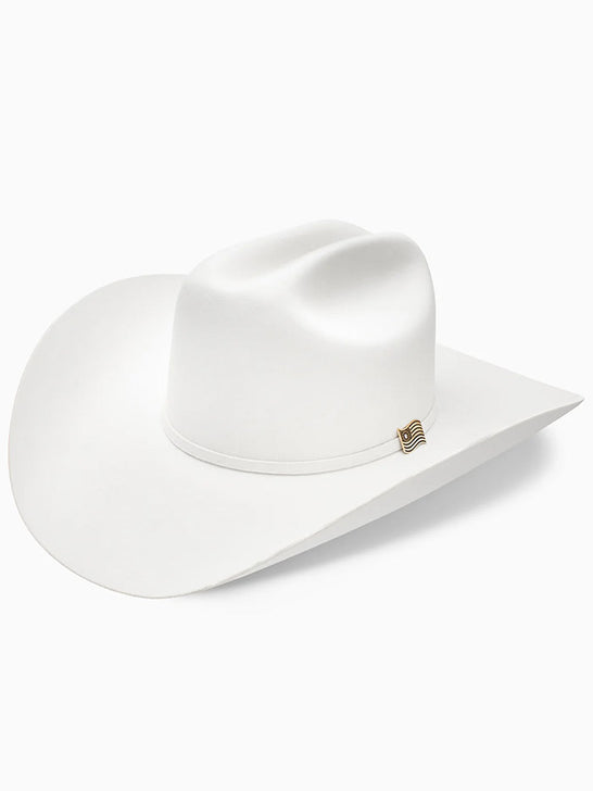Resistol RFTR76-724272 THE RESISTOL 1776 250th Anniversary Of The United States Of America No 050/250 Hat White side / front view. If you need any assistance with this item or the purchase of this item please call us at five six one seven four eight eight eight zero one Monday through Saturday 10:00a.m EST to 8:00 p.m EST