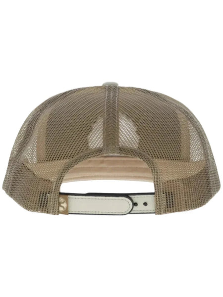 Hooey 2614T-CRTN SPUR Trucker Hat Cream Tan back view. If you need any assistance with this item or the purchase of this item please call us at five six one seven four eight eight eight zero one Monday through Saturday 10:00a.m EST to 8:00 p.m EST