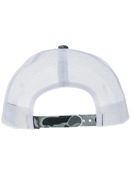 Hooey 2620T-CAWH TEXICAN Trucker Hat Camo White back view. If you need any assistance with this item or the purchase of this item please call us at five six one seven four eight eight eight zero one Monday through Saturday 10:00a.m EST to 8:00 p.m EST
