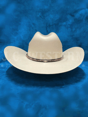 Justin JS1330BELT4404 20X BELTON TOYO Straw Western Hat Ivory back view. If you need any assistance with this item or the purchase of this item please call us at five six one seven four eight eight eight zero one Monday through Saturday 10:00a.m EST to 8:00 p.m EST