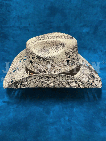 Bullhide GIRL NEXT DOOR 2586 Fashion Western Straw Hat Brown side view. If you need any assistance with this item or the purchase of this item please call us at five six one seven four eight eight eight zero one Monday through Saturday 10:00a.m EST to 8:00 p.m EST