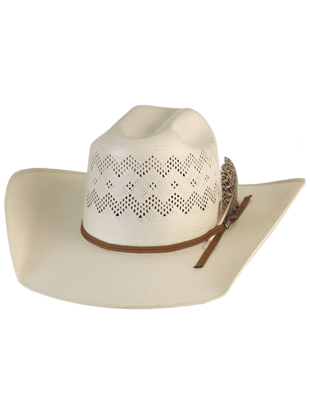 Bullhide FINAL MATCHUP 5117 100X Straw Hat Natural side / front view. If you need any assistance with this item or the purchase of this item please call us at five six one seven four eight eight eight zero one Monday through Saturday 10:00a.m EST to 8:00 p.m EST