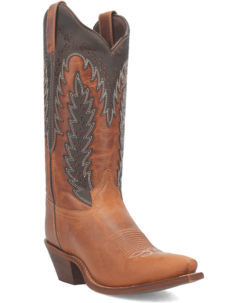 Laredo 52213 Womens FARAH Leather Boot Honey Copper front and side view. If you need any assistance with this item or the purchase of this item please call us at five six one seven four eight eight eight zero one Monday through Saturday 10:00a.m EST to 8:00 p.m EST