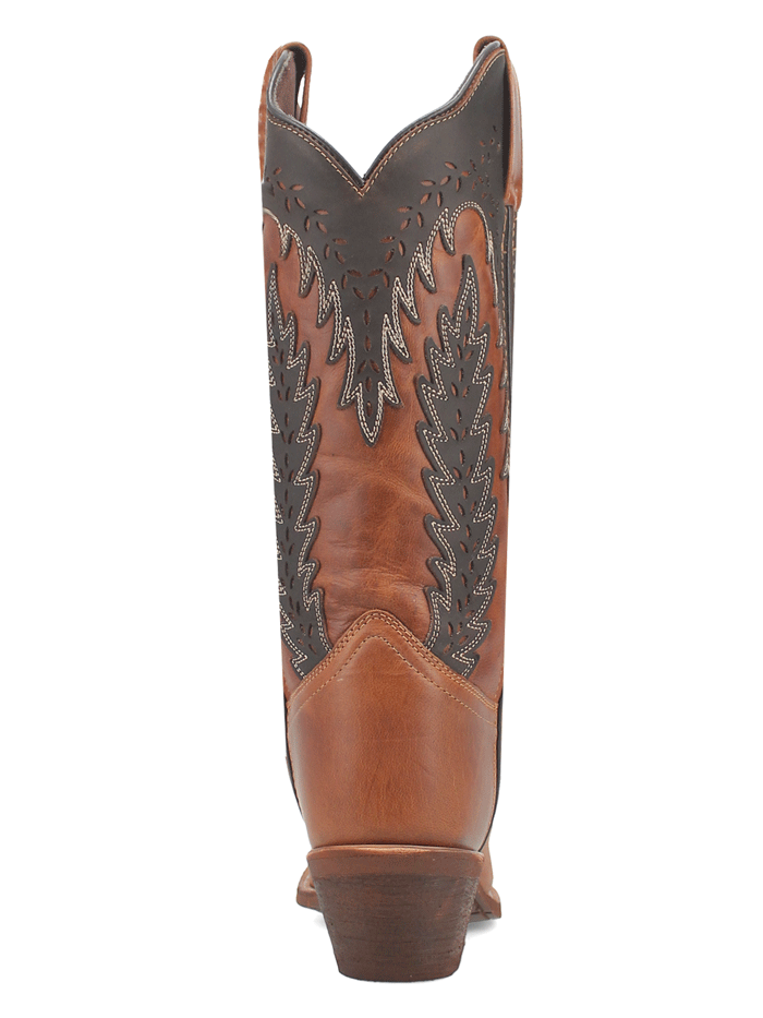 Laredo 52213 Womens FARAH Leather Boot Honey Copper front and side view. If you need any assistance with this item or the purchase of this item please call us at five six one seven four eight eight eight zero one Monday through Saturday 10:00a.m EST to 8:00 p.m EST