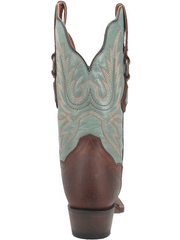 Dan Post DP4097 Womens TAMRA Leather Boot Brown back view. If you need any assistance with this item or the purchase of this item please call us at five six one seven four eight eight eight zero one Monday through Saturday 10:00a.m EST to 8:00 p.m EST