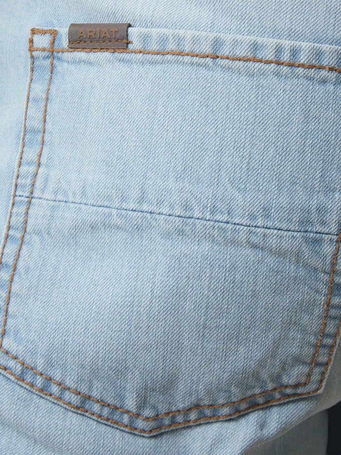 Ariat 10045228 Mens M5 Straight Eli Straight Jean Zuma front view. If you need any assistance with this item or the purchase of this item please call us at five six one seven four eight eight eight zero one Monday through Saturday 10:00a.m EST to 8:00 p.m EST