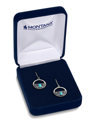 Montana Silversmiths ER5869 Womens Treasured Embrace Earrings Silver in box. If you need any assistance with this item or the purchase of this item please call us at five six one seven four eight eight eight zero one Monday through Saturday 10:00a.m EST to 8:00 p.m EST