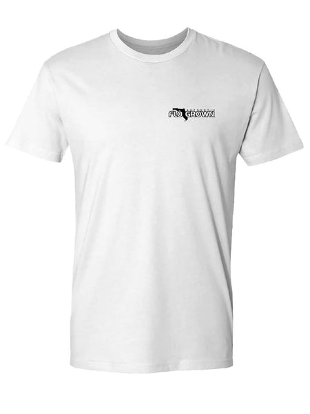 FloGrown FGM-1461 Spiny Lobster Dive Flag Tee White front view. If you need any assistance with this item or the purchase of this item please call us at five six one seven four eight eight eight zero one Monday through Saturday 10:00a.m EST to 8:00 p.m EST