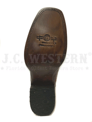 Circle G L5795 Ladies Embroidery Boot Honey sole view. If you need any assistance with this item or the purchase of this item please call us at five six one seven four eight eight eight zero one Monday through Saturday 10:00a.m EST to 8:00 p.m EST