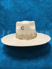 Charlie 1 Horse CWSPPO-034071 SPEAR POINT Hat Silver Belly front view. If you need any assistance with this item or the purchase of this item please call us at five six one seven four eight eight eight zero one Monday through Saturday 10:00a.m EST to 8:00 p.m EST