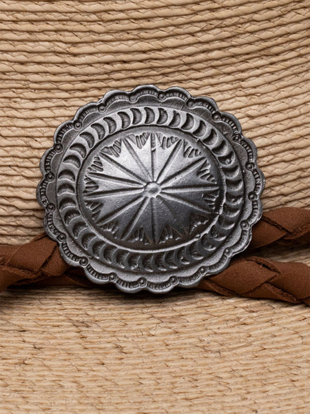 Charlie 1 Horse CSLFTY-9634CO LEFTY Fashion Palm Hat Copper close up.  If you need any assistance with this item or the purchase of this item please call us at five six one seven four eight eight eight zero one Monday through Saturday 10:00a.m EST to 8:00 p.m EST
