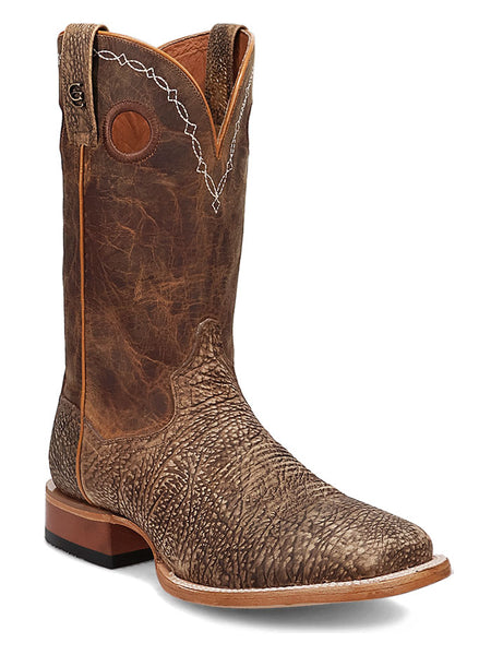 Dan Post DP5036 Mens Murray Bison Broad Square Toe Boot Brown side / front view. If you need any assistance with this item or the purchase of this item please call us at five six one seven four eight eight eight zero one Monday through Saturday 10:00a.m EST to 8:00 p.m EST
