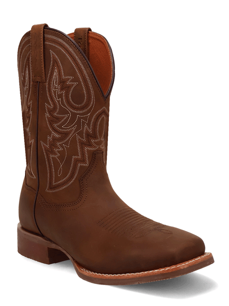 Dan Post DP5172 Mens BRIGSTON Leather Boot Brown front and side view. If you need any assistance with this item or the purchase of this item please call us at five six one seven four eight eight eight zero one Monday through Saturday 10:00a.m EST to 8:00 p.m EST