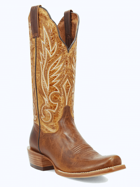 Dan Post DP5225 Womens AMBER TRAIL Leather Boot Honey Copper front and side view. If you need any assistance with this item or the purchase of this item please call us at five six one seven four eight eight eight zero one Monday through Saturday 10:00a.m EST to 8:00 p.m EST