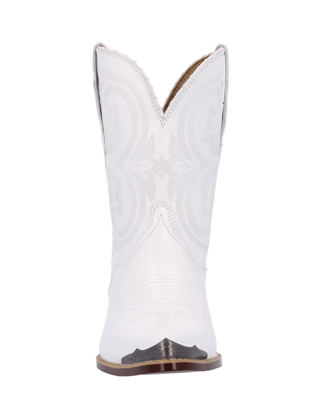 Durango DRD0465 Womens Crush Ankle Western Boot White front view. If you need any assistance with this item or the purchase of this item please call us at five six one seven four eight eight eight zero one Monday through Saturday 10:00a.m EST to 8:00 p.m EST