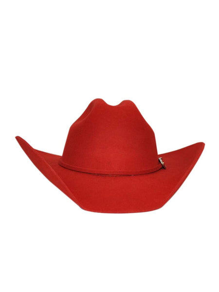 Bullhide KINGMAN 4X 0550R Western Felt Hat Red alternate front view. If you need any assistance with this item or the purchase of this item please call us at five six one seven four eight eight eight zero one Monday through Saturday 10:00a.m EST to 8:00 p.m EST