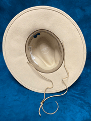Stetson OWHODN-024061 HOLDEN Crushable Water Resistant Wool Hat Silverbelly inside view. If you need any assistance with this item or the purchase of this item please call us at five six one seven four eight eight eight zero one Monday through Saturday 10:00a.m EST to 8:00 p.m EST