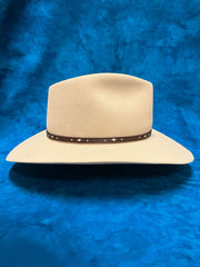 Stetson SFPAWN-403261 PAWNEE 5X Felt Hat Silverbelly right side view. If you need any assistance with this item or the purchase of this item please call us at five six one seven four eight eight eight zero one Monday through Saturday 10:00a.m EST to 8:00 p.m EST