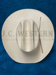Stetson SSTHDR-3042P1 THUNDER 10X Straw Hat Natural back view. If you need any assistance with this item or the purchase of this item please call us at five six one seven four eight eight eight zero one Monday through Saturday 10:00a.m EST to 8:00 p.m EST