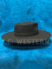 Charlie 1 Horse CWFLIN-064007 Womens FLING Felt Hat Black right side view. If you need any assistance with this item or the purchase of this item please call us at five six one seven four eight eight eight zero one Monday through Saturday 10:00a.m EST to 8:00 p.m EST