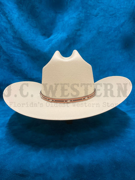Resistol RSKNGT-304281 KINGMAN T 10X Straw Hat Natural back view. If you need any assistance with this item or the purchase of this item please call us at five six one seven four eight eight eight zero one Monday through Saturday 10:00a.m EST to 8:00 p.m EST