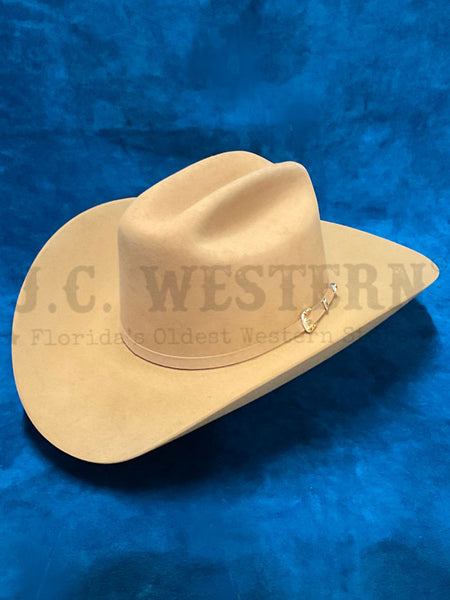 Stetson SFEPTN-4840BS El Patron 30X Felt Hat Butterscotch side / front view. If you need any assistance with this item or the purchase of this item please call us at five six one seven four eight eight eight zero one Monday through Saturday 10:00a.m EST to 8:00 p.m EST
