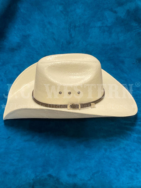 Bullhide 2315 FULL CLIP 20X Hat Natural left side view. If you need any assistance with this item or the purchase of this item please call us at five six one seven four eight eight eight zero one Monday through Saturday 10:00a.m EST to 8:00 p.m EST