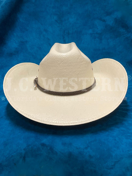 Bullhide 2315 FULL CLIP 20X Hat Natural back view. If you need any assistance with this item or the purchase of this item please call us at five six one seven four eight eight eight zero one Monday through Saturday 10:00a.m EST to 8:00 p.m EST