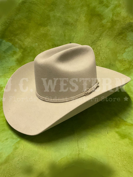 Resistol RFCTLM-754071 CITY LIMITS George Strait Collection Felt Hat Silverbelly side / front view. If you need any assistance with this item or the purchase of this item please call us at five six one seven four eight eight eight zero one Monday through Saturday 10:00a.m EST to 8:00 p.m EST