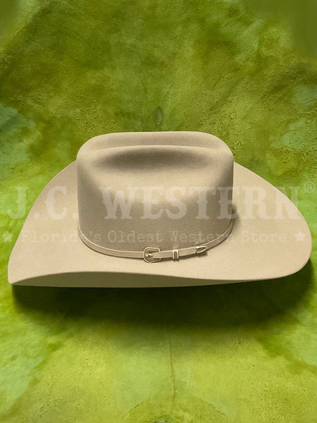 Resistol RFCTLM-754071 CITY LIMITS George Strait Collection Felt Hat Silverbelly left side view. If you need any assistance with this item or the purchase of this item please call us at five six one seven four eight eight eight zero one Monday through Saturday 10:00a.m EST to 8:00 p.m EST