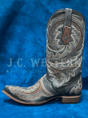 Corral C4076 Mens Inlay Embroidery Triad Western Boots Grey outter side view. If you need any assistance with this item or the purchase of this item please call us at five six one seven four eight eight eight zero one Monday through Saturday 10:00a.m EST to 8:00 p.m EST