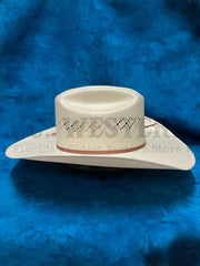 Ariat A73292 30X Shantung Straw Hat Natural right side view. If you need any assistance with this item or the purchase of this item please call us at five six one seven four eight eight eight zero one Monday through Saturday 10:00a.m EST to 8:00 p.m EST
