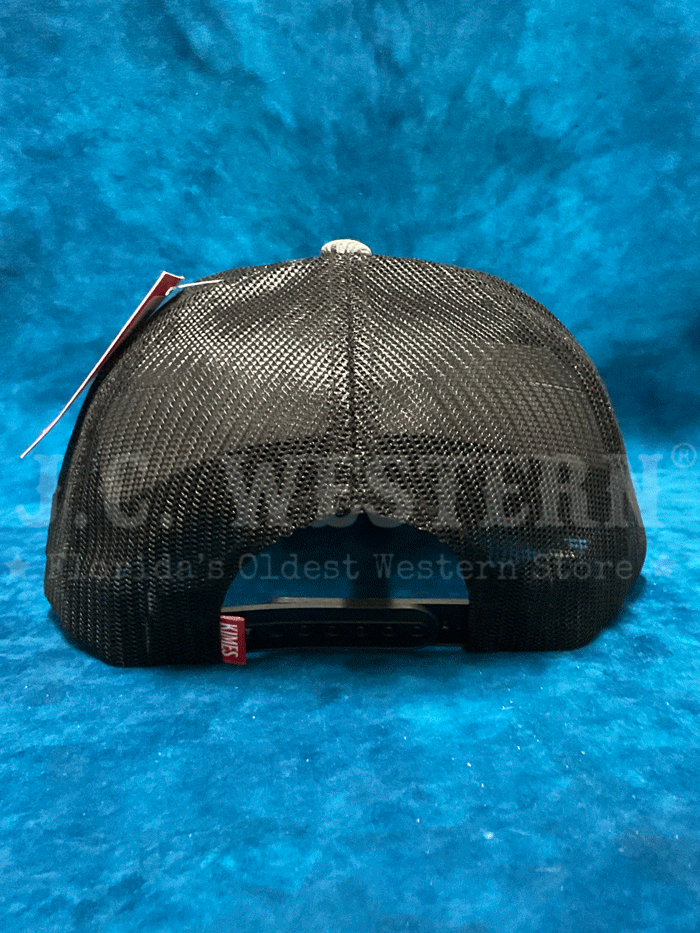 Kimes Ranch BANDERA TRUCKER Mesh Back Cap Heather Grey front and side view.If you need any assistance with this item or the purchase of this item please call us at five six one seven four eight eight eight zero one Monday through Saturday 10:00a.m EST to 8:00 p.m EST
