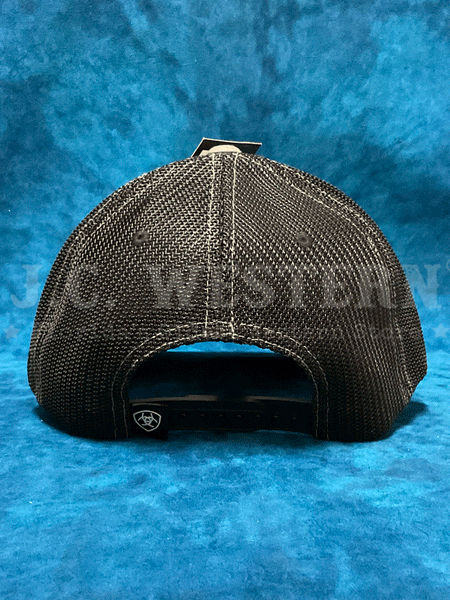 Ariat A300064806 Flexfit 110 Snap Back Southwestern Shield Cap Grey back. If you need any assistance with this item or the purchase of this item please call us at five six one seven four eight eight eight zero one Monday through Saturday 10:00a.m EST to 8:00 p.m EST