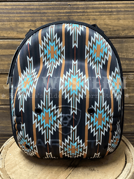 Ariat A3099897 Cap Case Carrying Southwest Pattern Multicolor front view. If you need any assistance with this item or the purchase of this item please call us at five six one seven four eight eight eight zero one Monday through Saturday 10:00a.m EST to 8:00 p.m EST