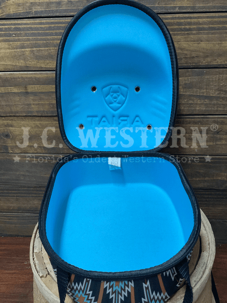 Ariat A3099897 Cap Case Carrying Southwest Pattern Multicolor inside view. If you need any assistance with this item or the purchase of this item please call us at five six one seven four eight eight eight zero one Monday through Saturday 10:00a.m EST to 8:00 p.m EST
