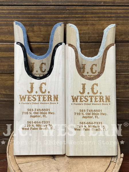 JC Western BTJCK-LG Easiest Way To Take Your Boots Off Large Boot Jack top view. If you need any assistance with this item or the purchase of this item please call us at five six one seven four eight eight eight zero one Monday through Saturday 10:00a.m EST to 8:00 p.m EST