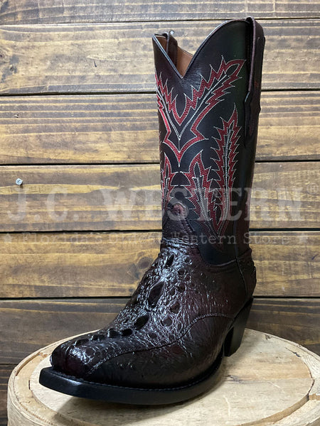 Black Jack BC2060-V4 Mens Snapping Turtle Western Boot Black Cherry side / front view. If you need any assistance with this item or the purchase of this item please call us at five six one seven four eight eight eight zero one Monday through Saturday 10:00a.m EST to 8:00 p.m EST