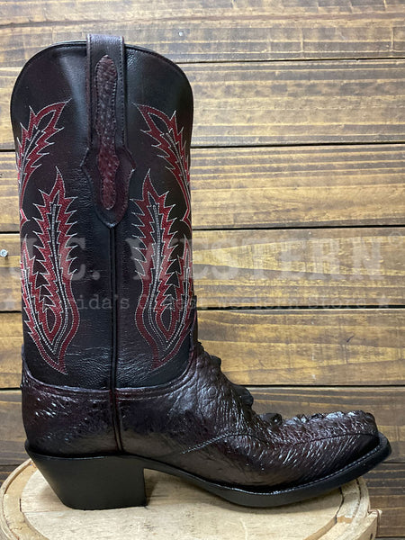 Black Jack BC2060-V4 Mens Snapping Turtle Western Boot Black Cherry side view. If you need any assistance with this item or the purchase of this item please call us at five six one seven four eight eight eight zero one Monday through Saturday 10:00a.m EST to 8:00 p.m EST