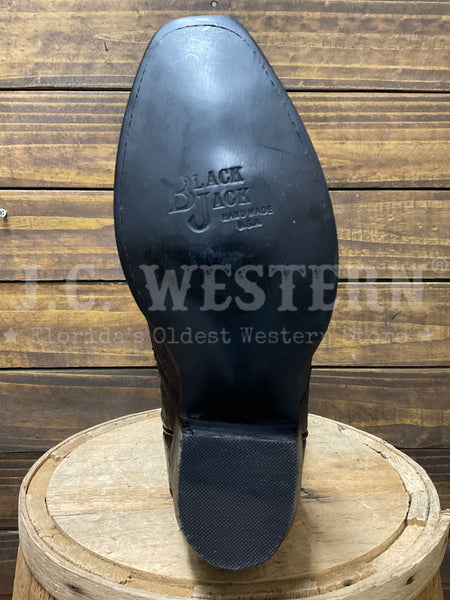Black Jack BC2060-V4 Mens Snapping Turtle Western Boot Black Cherry sole view. If you need any assistance with this item or the purchase of this item please call us at five six one seven four eight eight eight zero one Monday through Saturday 10:00a.m EST to 8:00 p.m EST