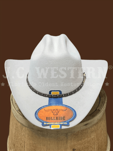 Bullhide DEL NORTE 8X 0840BC Premium Felt Hat Buckskin Beige full front viewIf you need any assistance with this item or the purchase of this item please call us at five six one seven four eight eight eight zero one Monday through Saturday 10:00a.m EST to 8:00 p.m EST