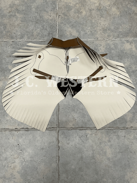 M&F 50562107 Kids Bigtime Rodeo Faux Fringed Chaps Black