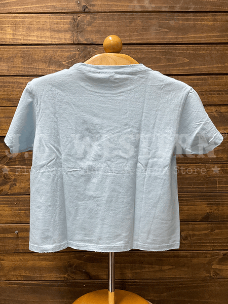 Zutter K9377-2672-LB Womens Yall Tee Light Blue back view. If you need any assistance with this item or the purchase of this item please call us at five six one seven four eight eight eight zero one Monday through Saturday 10:00a.m EST to 8:00 p.m EST