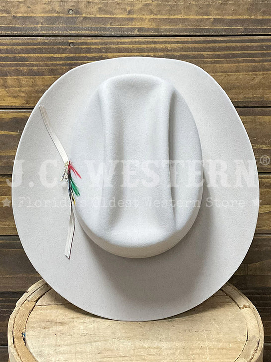 Stetson SFR250-113061 RANGE 6X USA 250 Edition Hat Silverbelly view from above. If you need any assistance with this item or the purchase of this item please call us at five six one seven four eight eight eight zero one Monday through Saturday 10:00a.m EST to 8:00 p.m EST