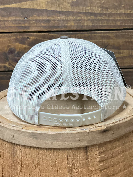 Shoot & Reel SR17-SGIV Rooster Patch Pre Curved Cap Sage Ivory back view. If you need any assistance with this item or the purchase of this item please call us at five six one seven four eight eight eight zero one Monday through Saturday 10:00a.m EST to 8:00 p.m EST